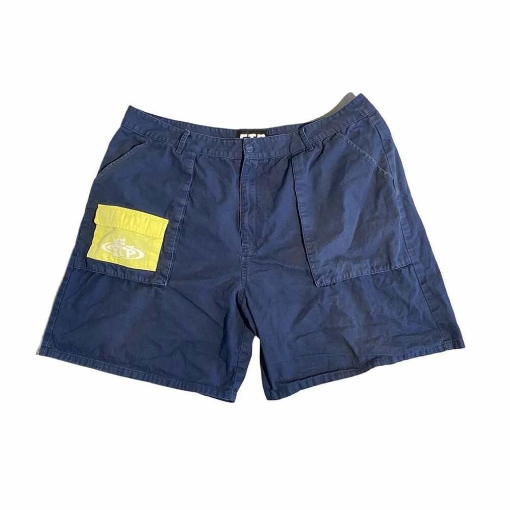 FTP Logo Shorts Blue